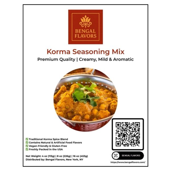 Korma Seasoning Mix – Premium Quality | Bengal Flavors - Image 3