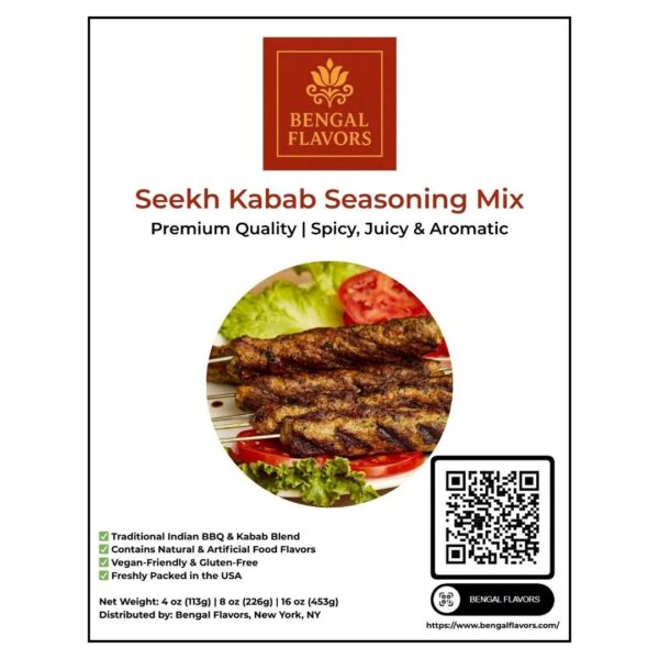 Seekh Kabab Seasoning Mix – Premium Quality | Bengal Flavors - Image 3