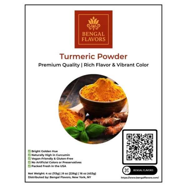 Turmeric Powder – Premium Quality | Bengal Flavors - Image 3