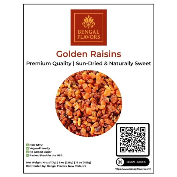 Golden Raisins – Premium Quality | Bengal Flavors - Image 6