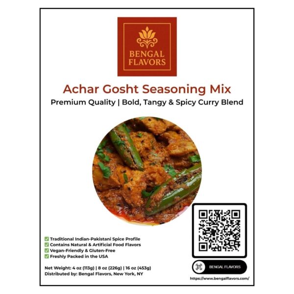 Achar Gosht Seasoning Mix – Premium Quality | Bengal Flavors - Image 3